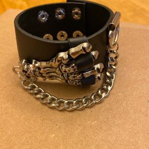 Biker bracelet.  Never worn.